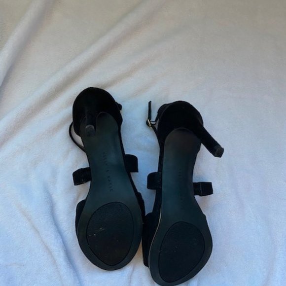 Kelly and Katie Platform Sandal Black 3¾" Heel - Picture 5 of 8